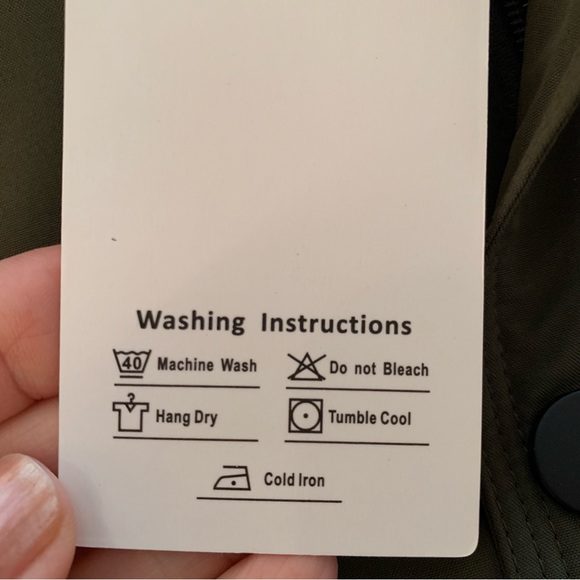 GG LEAF! Puffer Army Green Jacket. Detachable hood. Water resistant oute… - Picture 8 of 12